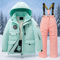 Thumbnail for GlacierFit – Respirant et protecteur Imperméable – Combinaison de ski avec doublure polaire