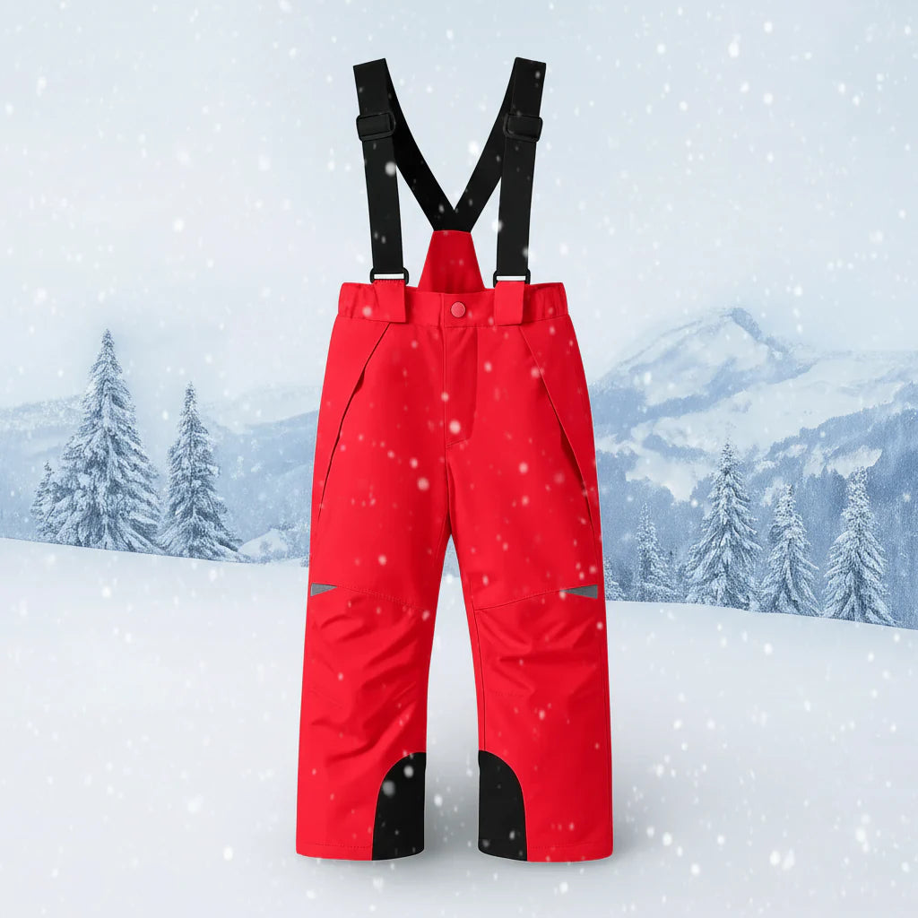 MountainFit – Flexible et chaud – Pantalon de ski pour enfants