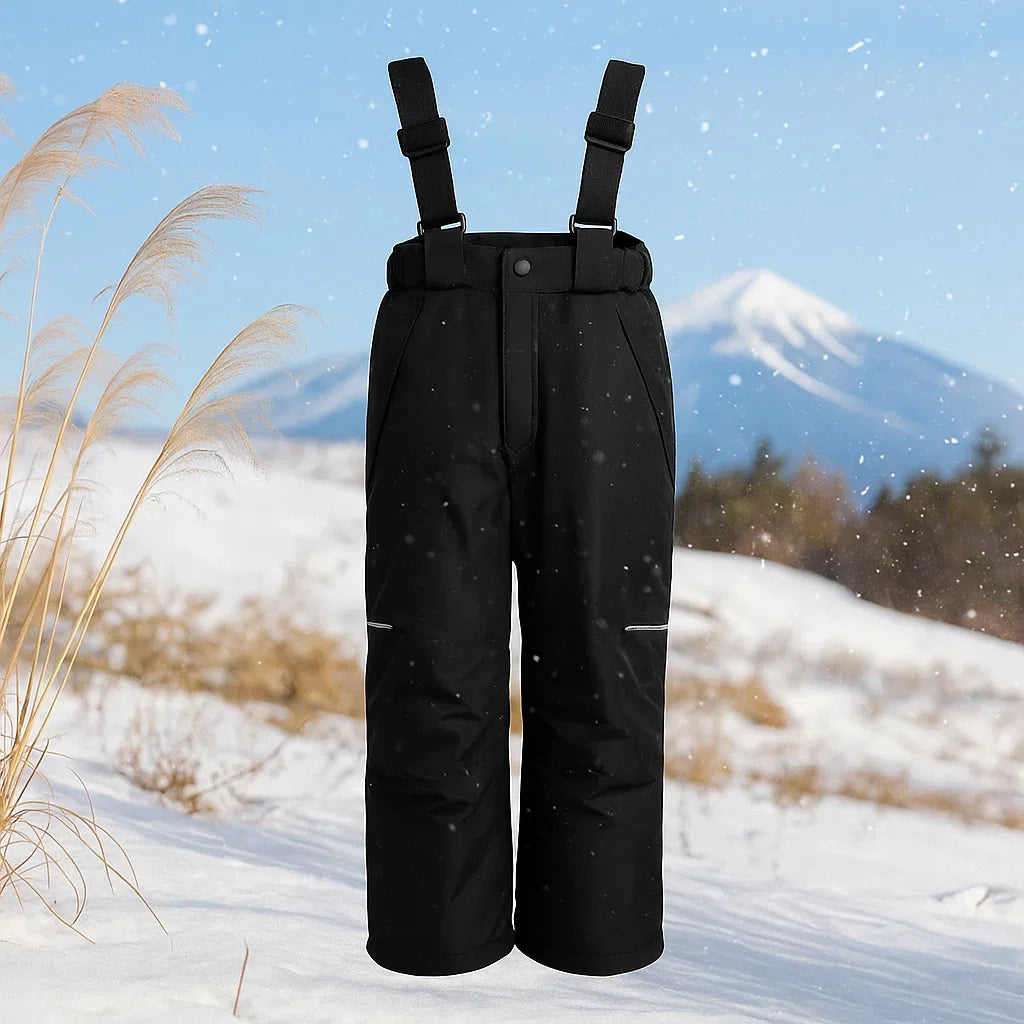 MountainFit – Flexible et chaud – Pantalon de ski pour enfants