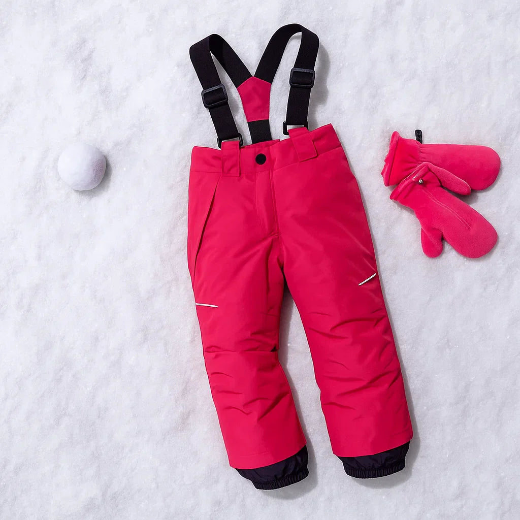 MountainFit – Flexible et chaud – Pantalon de ski pour enfants
