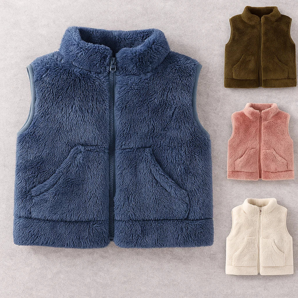 MiniWarm – Léger et isolant - Gilet avec doublure en polaire épaissie