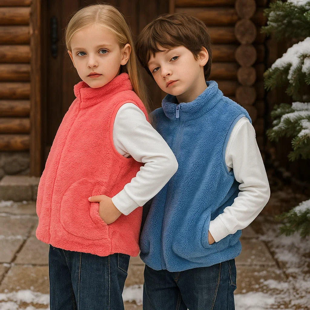 MiniWarm – Léger et isolant - Gilet avec doublure en polaire épaissie