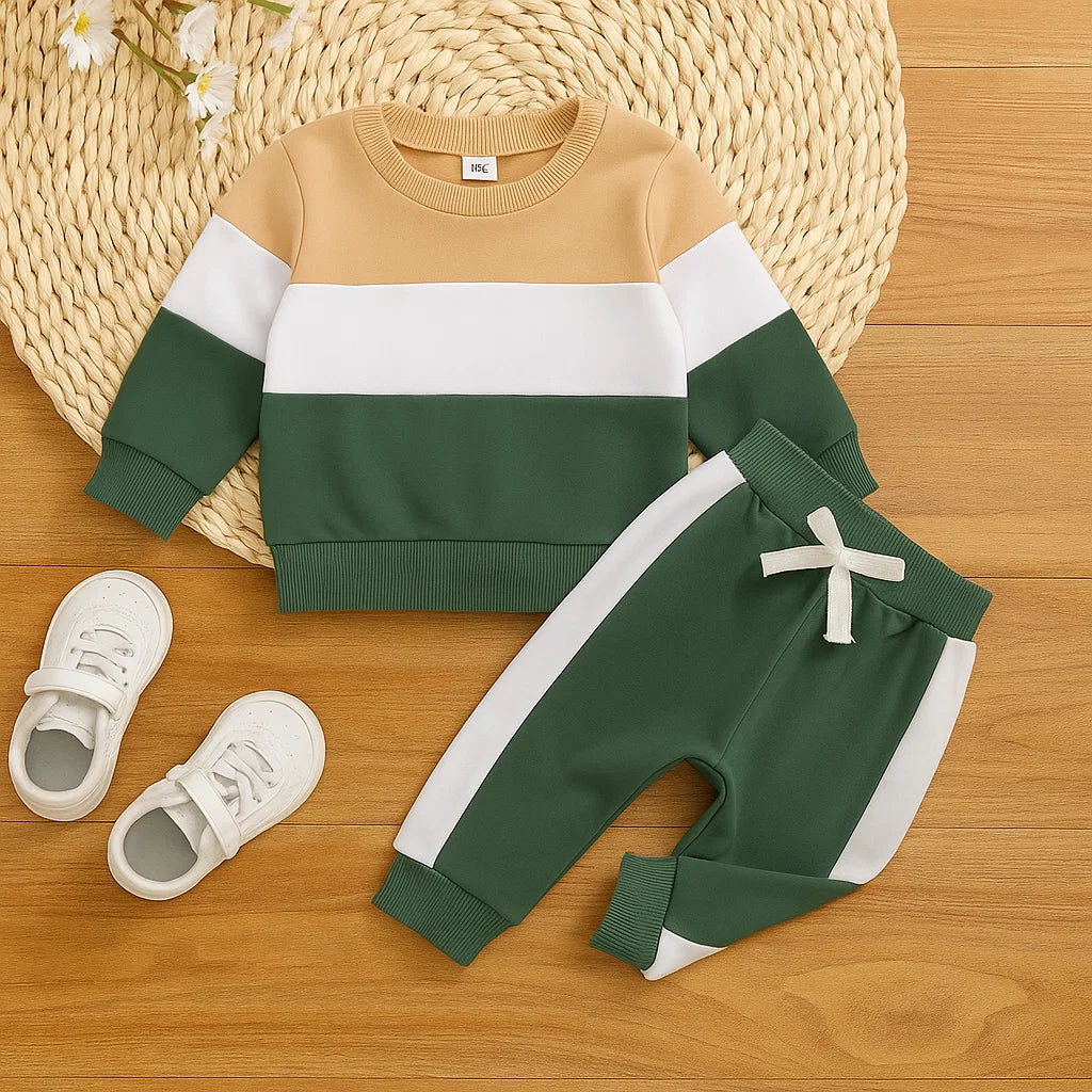 KidoFlex – Décontracté et confortable – Sweat-shirt avec pantalon de jogging