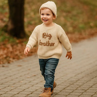 Thumbnail for MiniTrend – Confortable et moderne – Pull pour enfant avec « Big Brother »