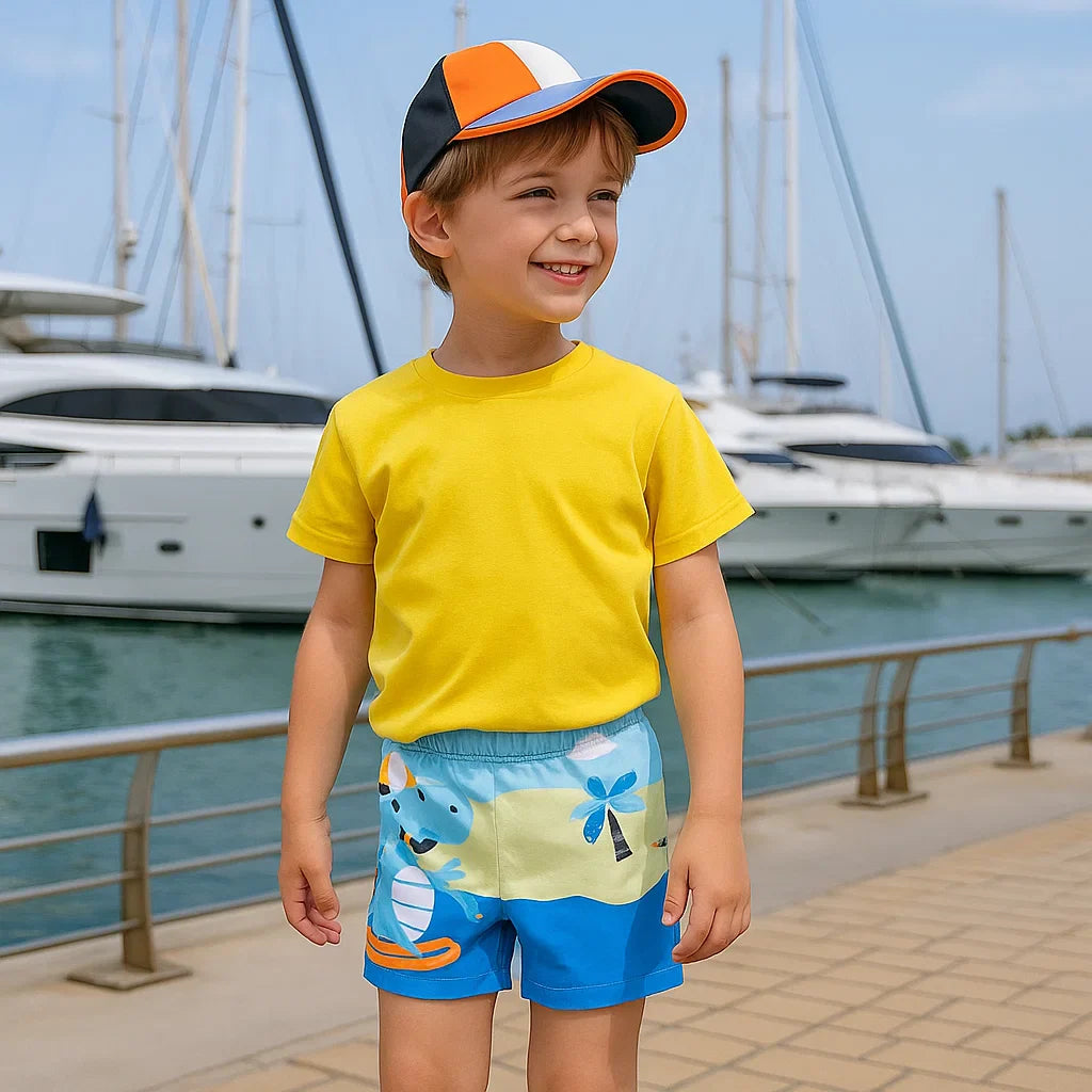 CoolBreeze – Estival et respirant – Maillot de bain ajusté pour enfant