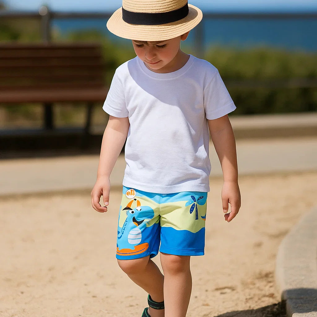 CoolBreeze – Estival et respirant – Maillot de bain ajusté pour enfant