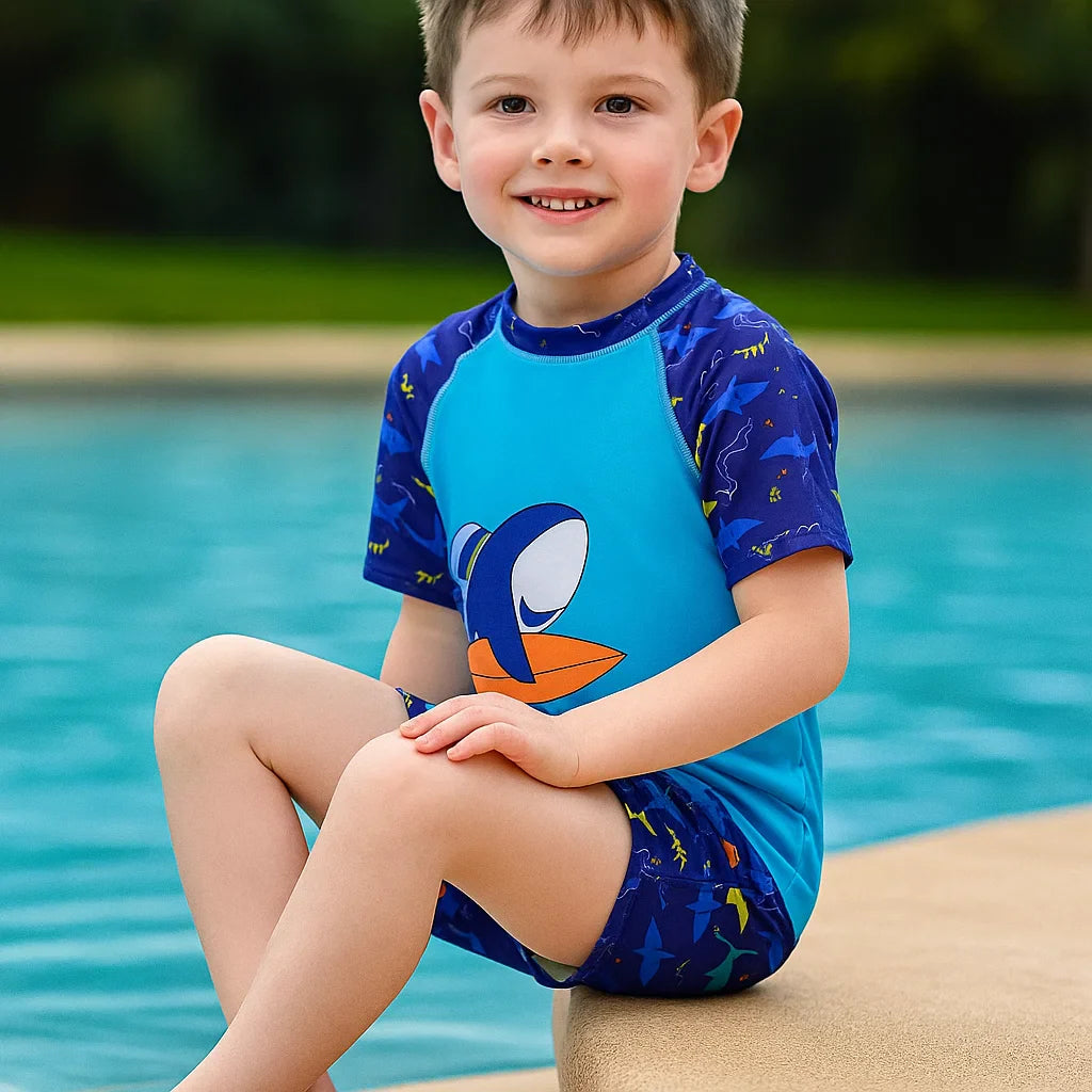 AquaFun – Respirant et sûr – Ensemble de natation pour enfants avec protection UPF