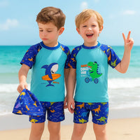 Thumbnail for AquaFun – Respirant et sûr – Ensemble de natation pour enfants avec protection UPF