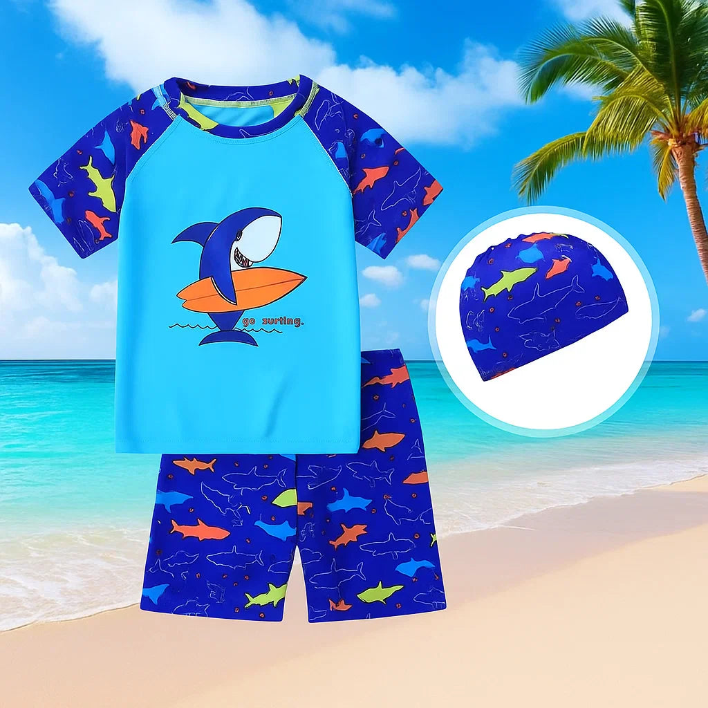 AquaFun – Respirant et sûr – Ensemble de natation pour enfants avec protection UPF