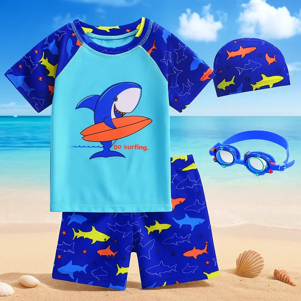 AquaFun – Respirant et sûr – Ensemble de natation pour enfants avec protection UPF
