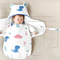 Thumbnail for SnuggleBear – Confort et commodité – Couverture en coton pour emmailloter bébé
