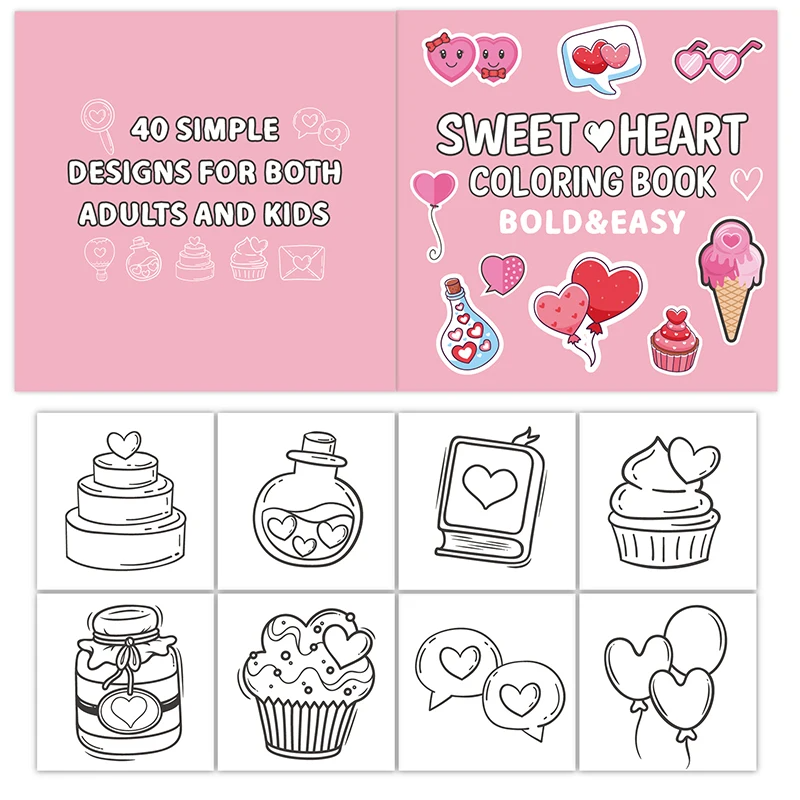 Coloring Book - Coloriage créatif - Livre de coloriage