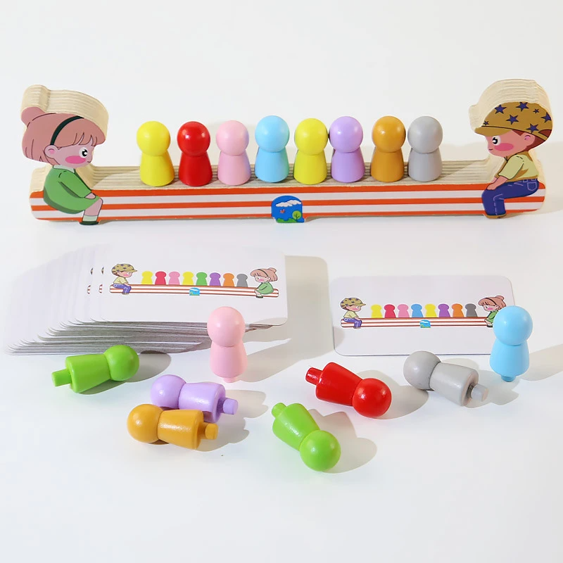 Sensory Color Sticks™ – Coloriage et animaux - Jeu de tri des couleurs