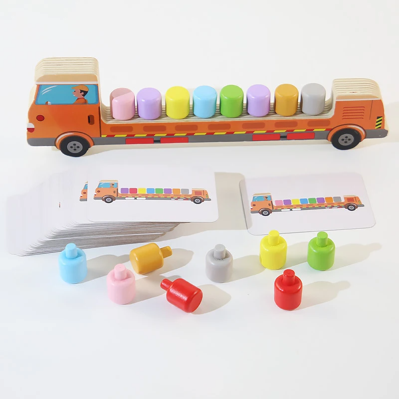 Sensory Color Sticks™ – Coloriage et animaux - Jeu de tri des couleurs