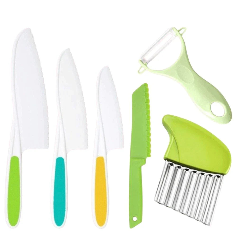 Junior Chef Set™ - Sécurité en cuisine - Ensemble de découpe pour enfants