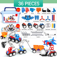 Thumbnail for Magnetic Cars™ – Jeu de construction magnétique - Ensemble de véhicules magnétiques