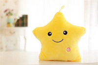 Thumbnail for Glow Star Pillow™ – Les étoiles s'amusent au lit - Oreiller câlin lumineux