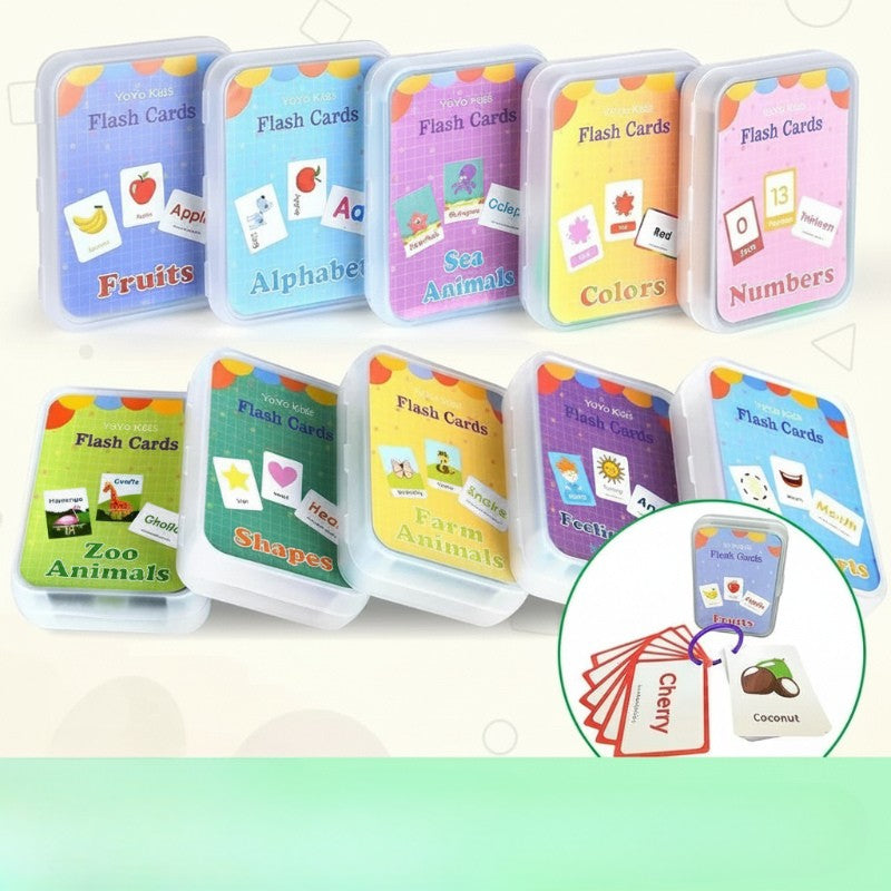 SmartyCards – Joyeux et riche en vocabulaire – Cartes éducatives (anglais)