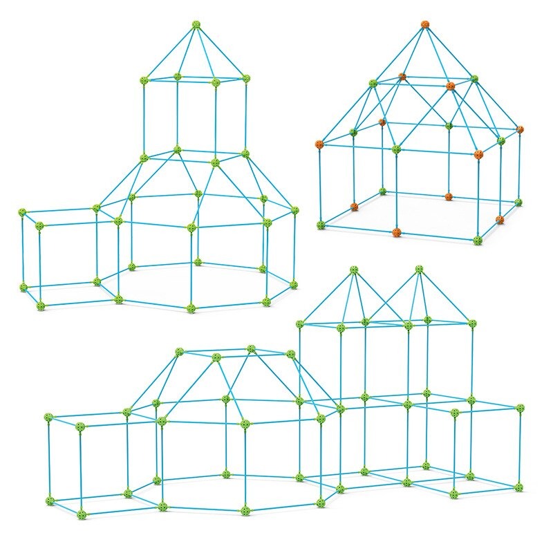 Kit de construction de tente™- Construisez votre propre tente ! - Kit de montage facile