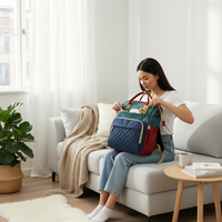Thumbnail for TravelNest – Toujours un endroit pour se reposer – Sac à langer 2 en 1 avec lit bébé