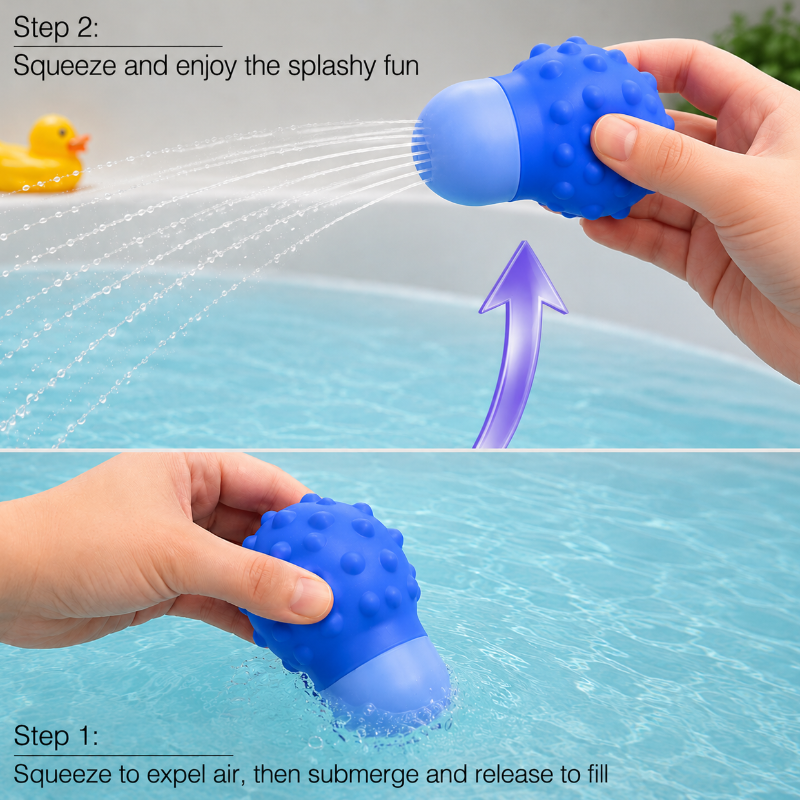 Water Squirters – Amusant et sûr – Pistolet à eau (lot de 3)