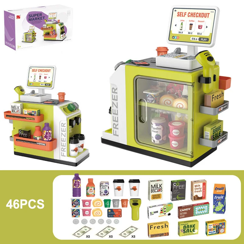 PlaySmart – Créatif et éducatif – Kit de jeu « Supermarché »