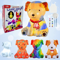Thumbnail for MiniCrafters – Créativité et apprentissage – Kit de peinture « Lampe DIY Animaux »