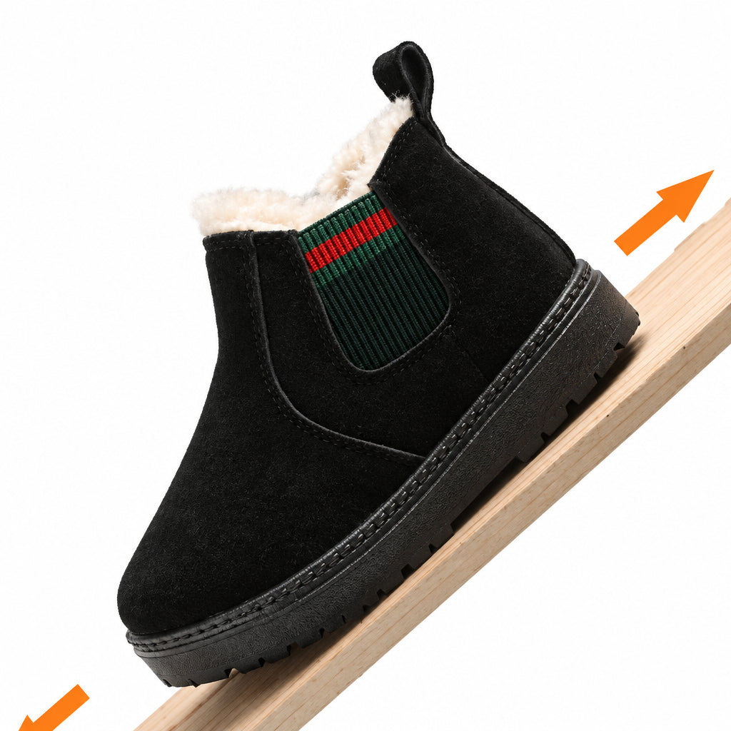 SnowySteps – Chaudes et douillettes – Bottines d'hiver pour bébé avec doublure en peluche