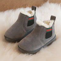 Thumbnail for SnowySteps – Chaudes et douillettes – Bottines d'hiver pour bébé avec doublure en peluche
