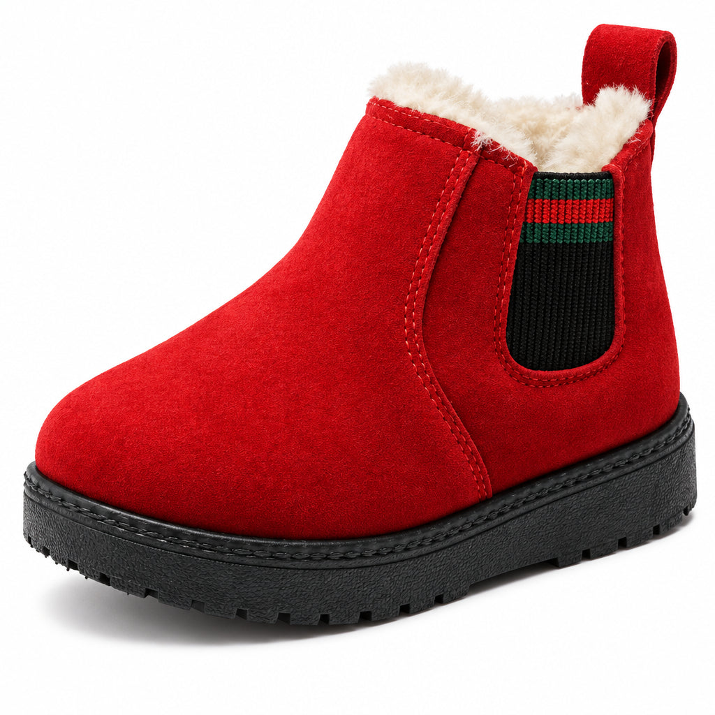 SnowySteps – Chaudes et douillettes – Bottines d'hiver pour bébé avec doublure en peluche