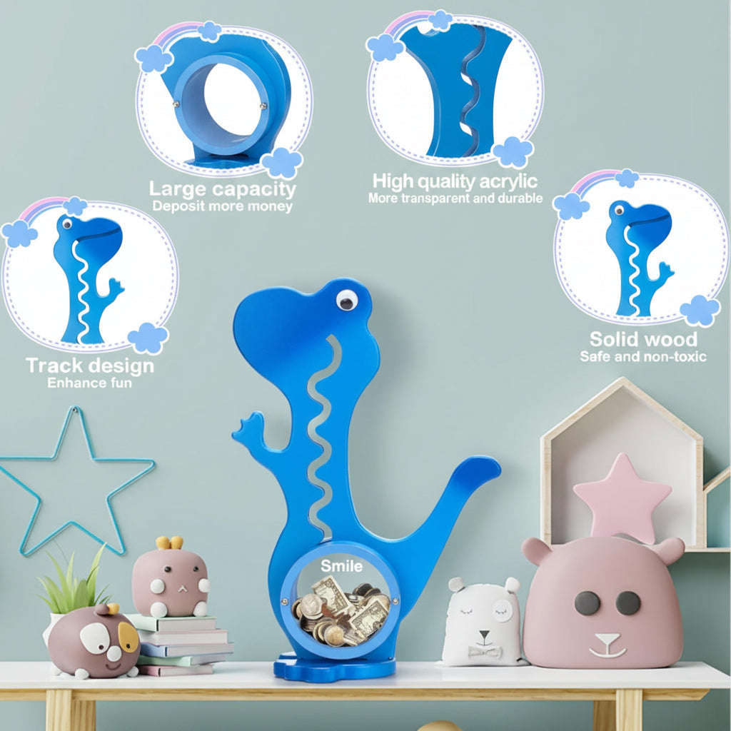 DinoSave – Mignon et pratique – Tirelire « Dinosauris »
