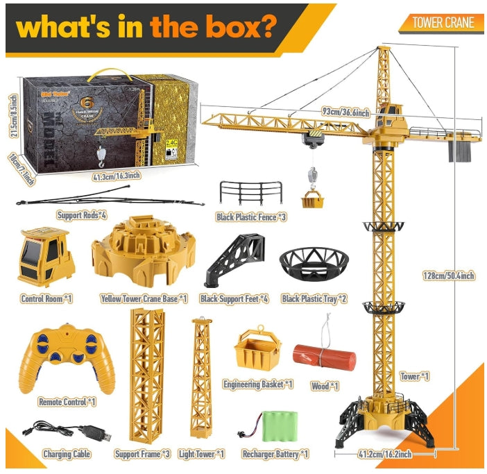 CranePro – Interactif et réaliste – Grue à tour télécommandée