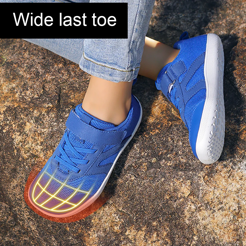 RunCoast – Fraîcheur et souplesse – Chaussures antidérapantes Barefoot pour enfants