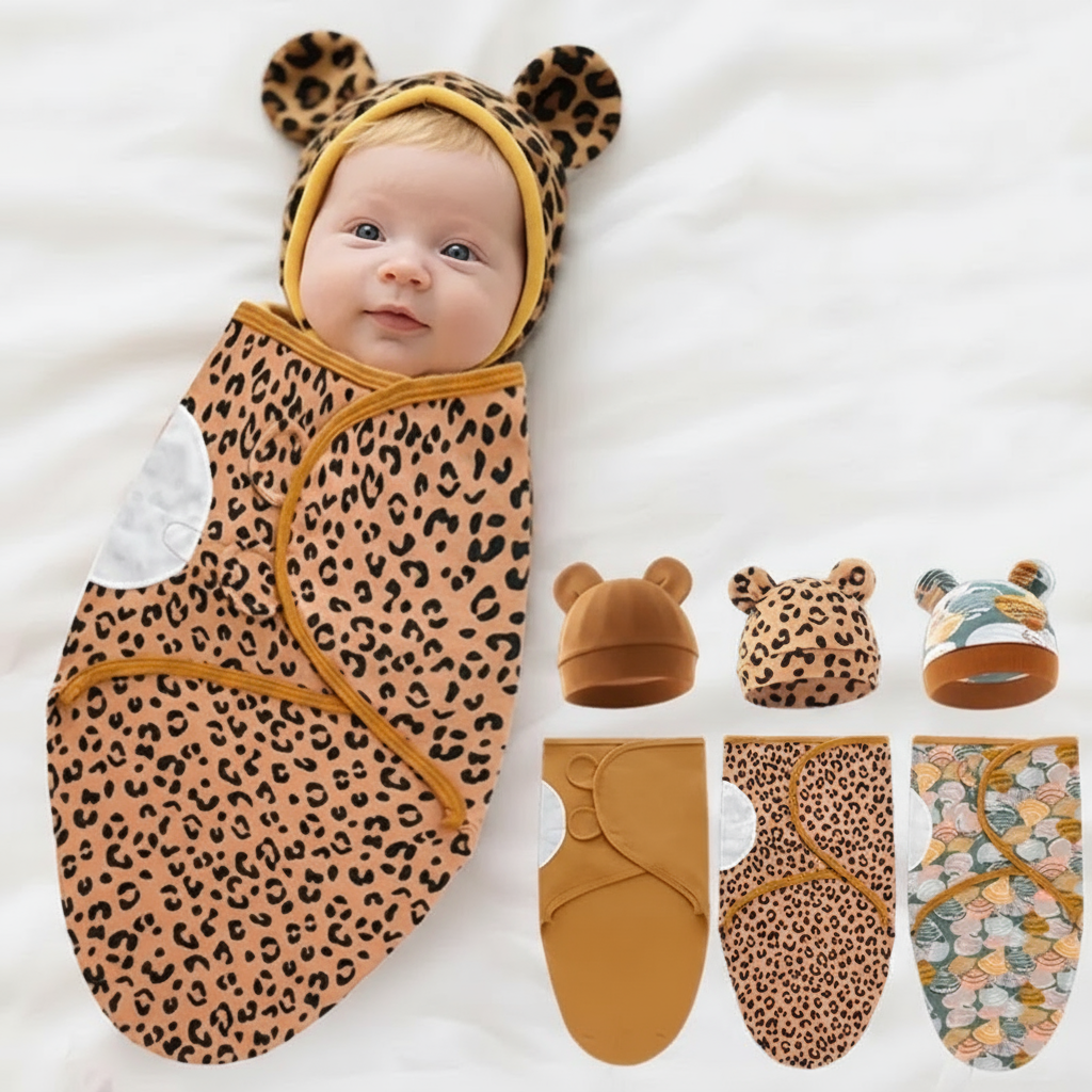 SnuggleBear – Douce et chaude – Couverture pour bébé