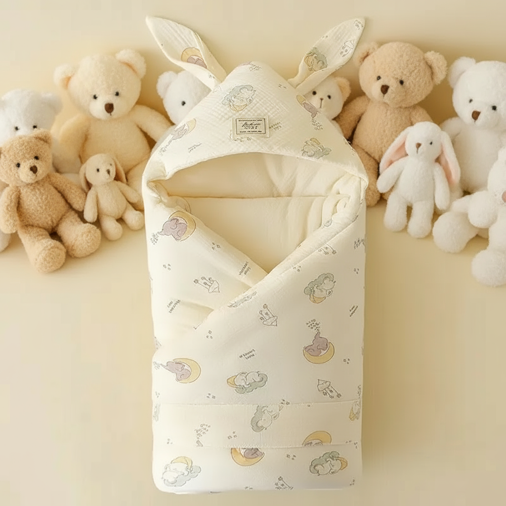SnuggleBear – Sécurité et confort - Couverture d'emmaillotage