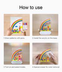 Thumbnail for DrawingLight - Fantaisies lumineuses - Tableau à dessin avec LED