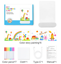 Thumbnail for DrawingLight - Fantaisies lumineuses - Tableau à dessin avec LED