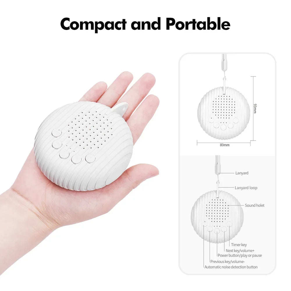 SleepEase – Repos et voyage - Machine sonore à bruit blanc pour bébés