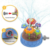 Thumbnail for Aqua Bloom - Tourne & Éclabousse - Jouet aquatique Arroseur à fleurs