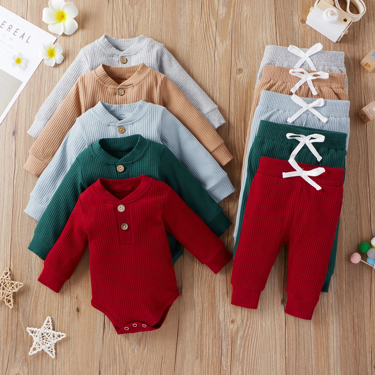 Mini Fashion™ – Ensemble de robes confortables pour bébé
