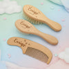 Personalized Hairbrush – Douce et unique – Ensemble de brosses à cheveux personnalisées pour bébé