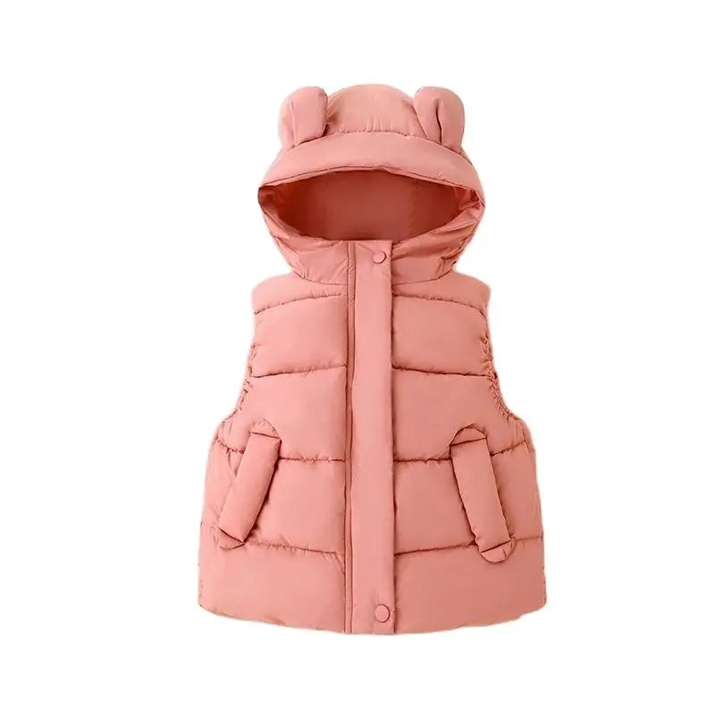 Mini Fashion™ - Chaud et Tendance - Gilet sans manches à capuche