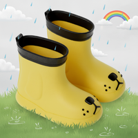 Thumbnail for PuddlePaws Kids – Imperméable et ludique - Bottes de pluie Woof