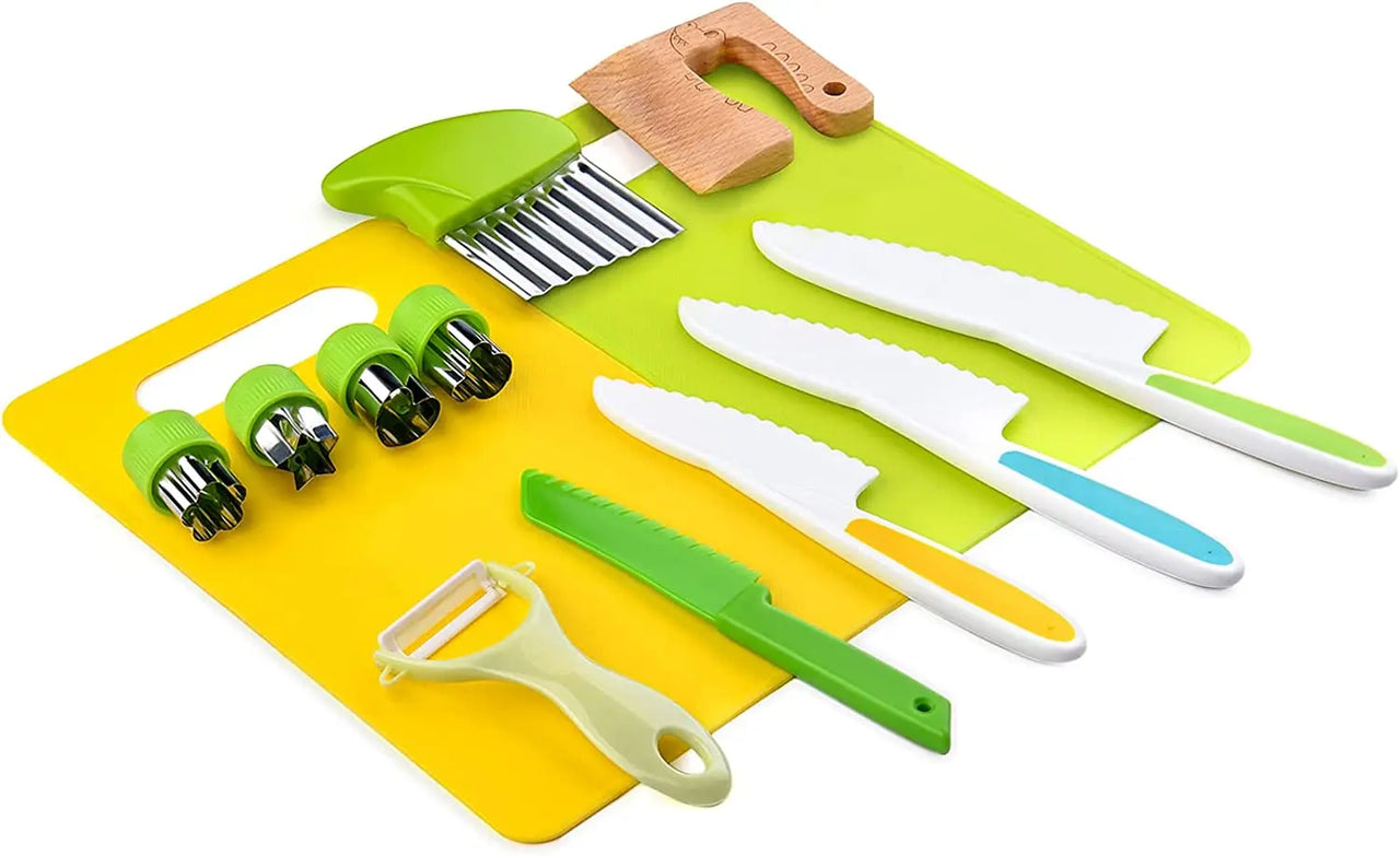 Junior Chef Set™ - Sécurité en cuisine - Ensemble de découpe pour enfants