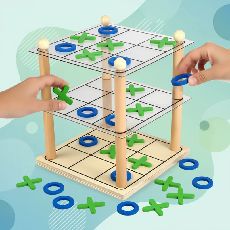 LogicTower – Éducatif et intelligent – Morpion 3D