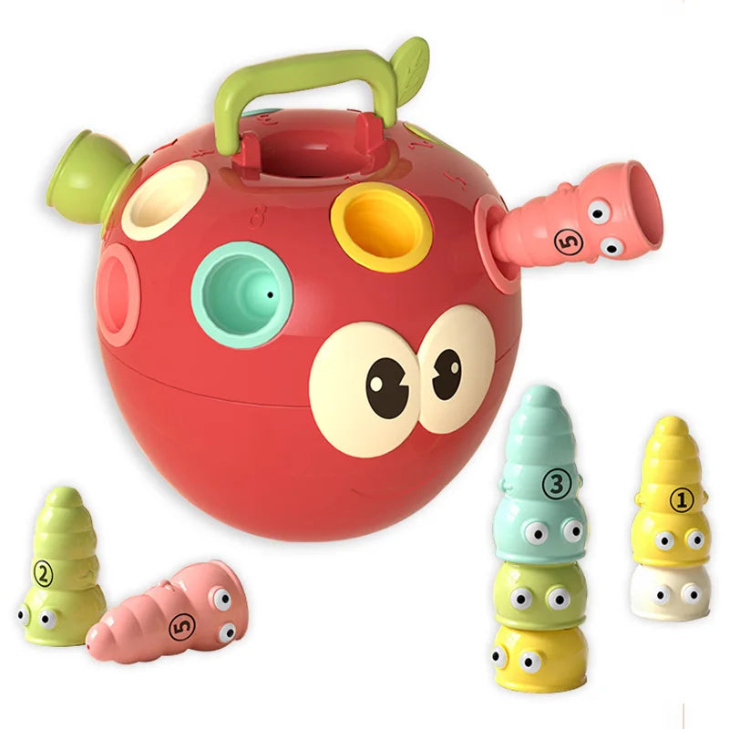 Tiny Sorter™ – Empilage intelligent – Pomme et ver de terre