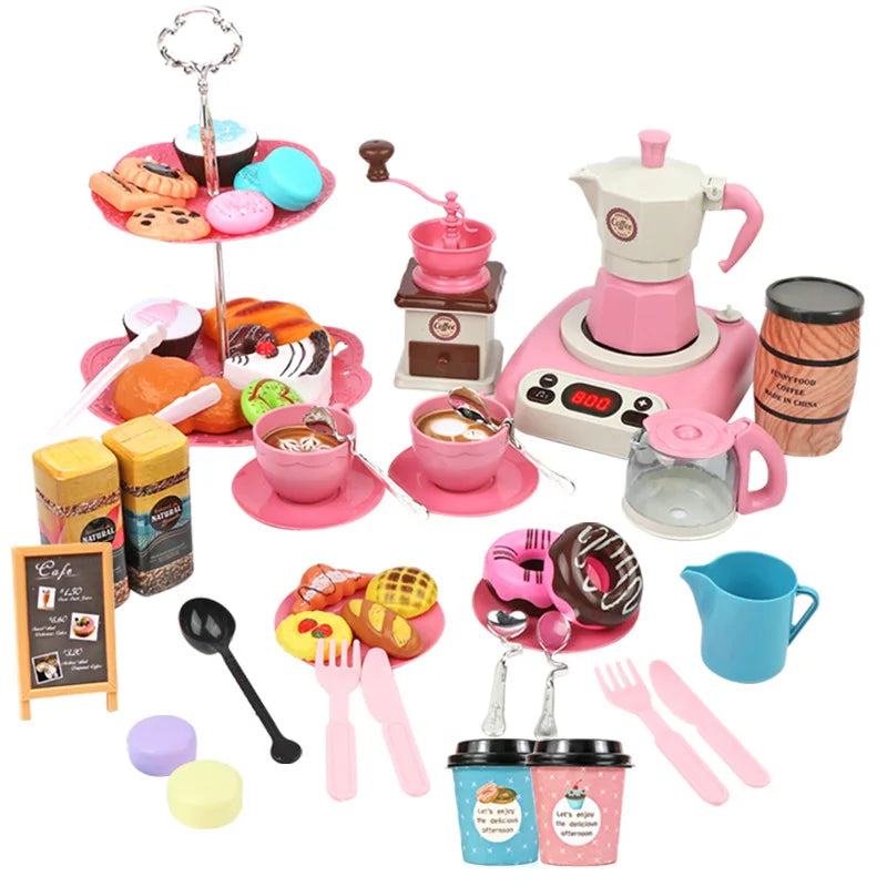 Cafe Set™ - Apprenti Barista et Boulanger - Jeu de jouets pour le café et la boulangerie