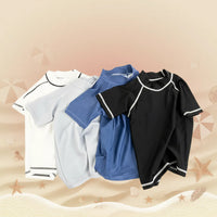 Thumbnail for SunnyGuard – Été & Protection – T-shirt de bain anti-UV à manches courtes pour enfants