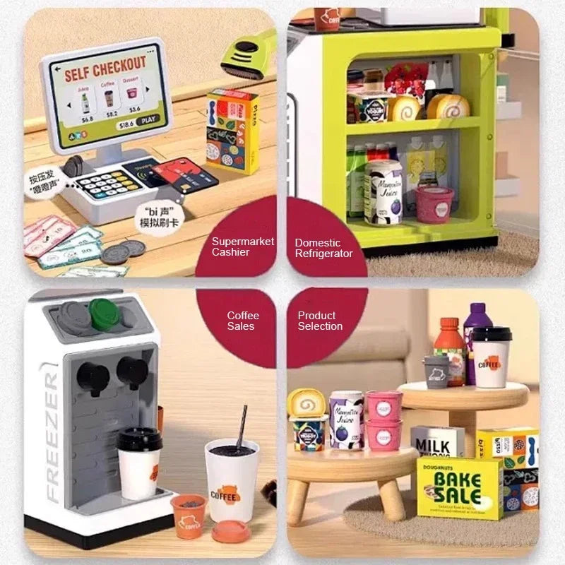 Supermarket Set™ - Jouet caisse enregistreuse