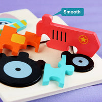 Thumbnail for 3D Wooden Puzzle™ - Jouer à l'aventure avec les animaux - Puzzle